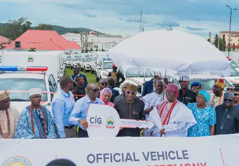Ekiti State Governor Oyebanji Bolsters Security with 100 Operational Vehicles