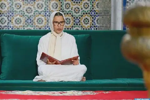 Princess Lalla Meryem Presides Over Religious Ceremony on 28th Anniversary of King Hassan II's Passing
