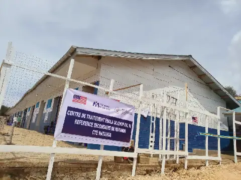 Inauguration of Ebola Treatment Center in Butembo, Democratic Republic of Congo