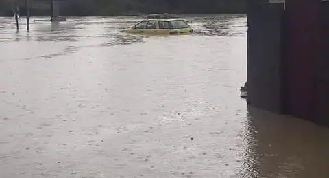 Intense Rainfall Causes Damage and Disruption in Amizour, Algeria