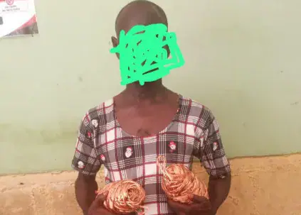 NSCDC Arrests 35-Year-Old Man for Vandalizing Water Station Cables in Jigawa