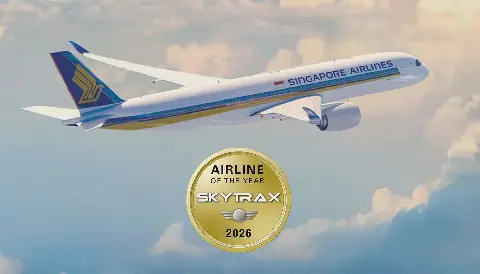 Singapore Airlines named ‘World's best airline’ for 2026