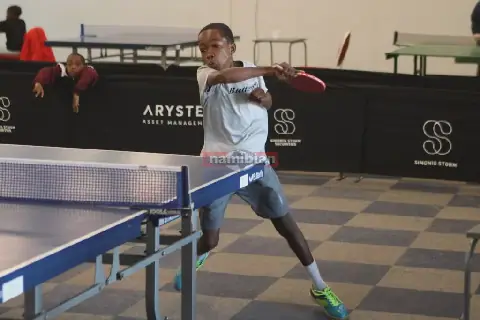 Anguku shines at sixth leg of Namibia table tennis series