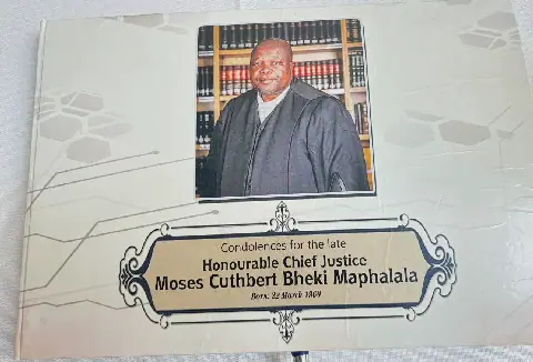 Eswatini's Prime Minister and Ministers Sign Condolences Book for Late Chief Justice