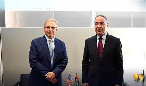 الباعور يبحث مع مسؤول أميركي دعم خريطة الطريق الأممية في ليبيا