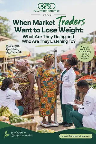Ghana Market Vendors' Weight Loss Strategies Revealed