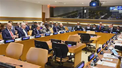 Egyptian Foreign Minister Attends Arab Counterparts' Consultative Meeting in New York