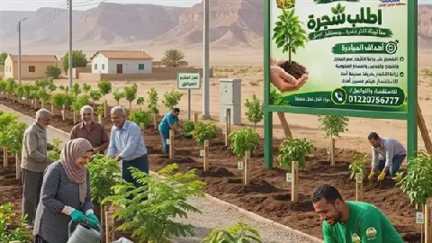 Egypt's New Valley Governorate Launches "Request a Tree" Initiative