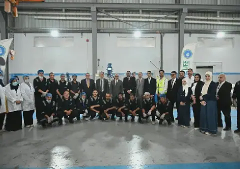 Egyptian Investment Minister Tours Pure Life Factory in Damietta
