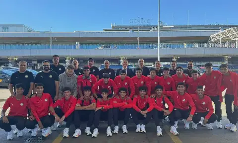 Egypt's U-17 team arrives in Switzerland for International Friendship Tournament