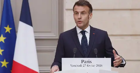 Macron Warns of Sharp Rise in Oil Product Prices if Strait of Hormuz Not Opened