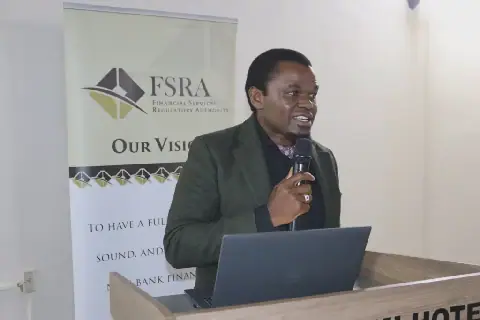 FSRA CEO Ncamiso Ntshalintshali.