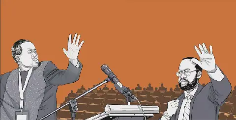 OKUMU: The governor was late. The professor left. The audience lost