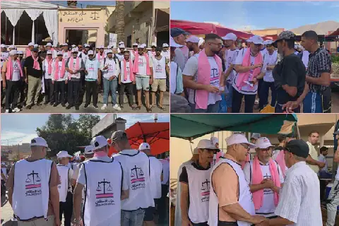Moroccan Independence Party Holds Rally in Zaio