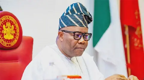 Akpabio defends Tinubu’s absence, says president still running Nigeria