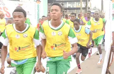 Winners of Okpebholo/Marwa Marathon Receive Scholarships