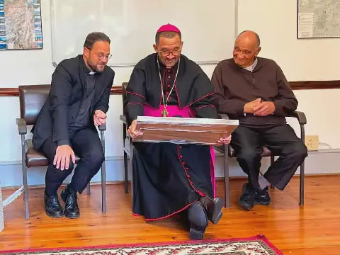 Archbishop Sithembele Sipuka Visits Redemptoris Mater Seminary in Cape Town