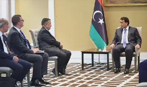 المنفي يبحث مع نبيل فهمي في نيويورك الدفع نحو تسوية سياسية للأزمة الليبية