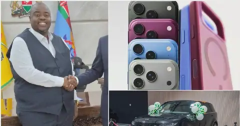 Zimbabwean businessman Wicknell Chivayo has grabbed headlines, this time for gifting his children and 13 of their friends brand-new iPhone 18 Pro Max handsets.