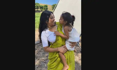 Four-year-old Trinity makes international screen debut