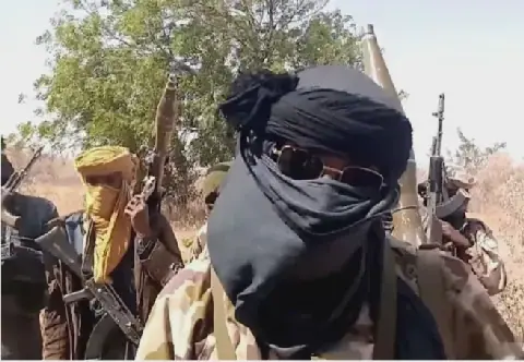 Armed bandits in northern Nigeria. Photo Source: Daily Trust.