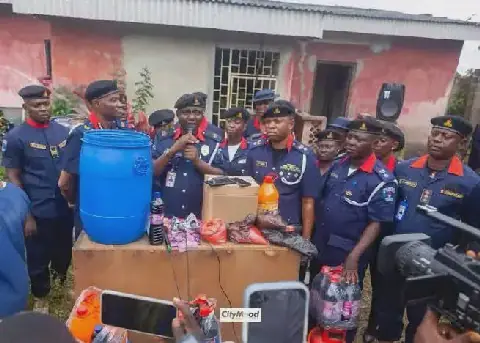 NSCDC Shuts Down Illegal Juice Factory in Badagry, Arrests Two