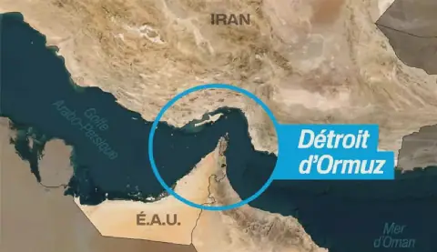 Methanier Hit by Unidentified Projectiles near Strait of Hormuz
