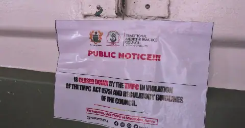 TMPC closure notice