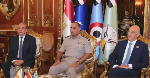 Egypt Hosts Trilateral Defense Meeting with Greece and Cyprus