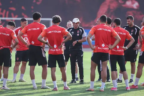 Al Ahly Football Team Continues Training in Preparation for Upcoming Matches