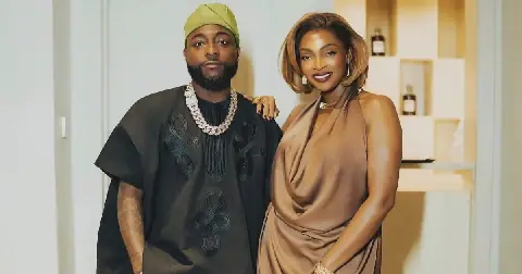 Singer Davido and sister, Sharon Ademefun
