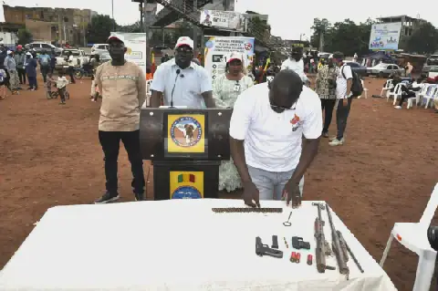 Mali Commune V Launches Voluntary Weapon Deposit Campaign