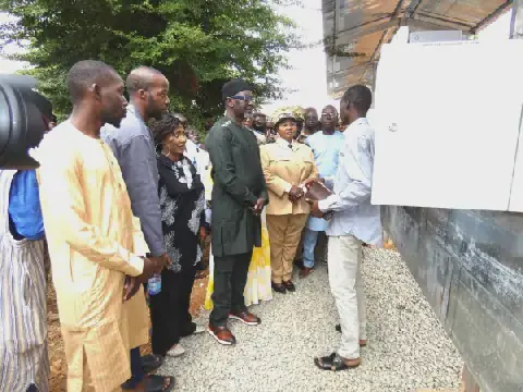 Mali's Transition President's Social Initiatives Bring Solar Power to Sikasso Hospital and Artisans