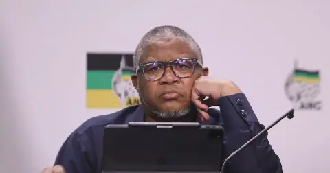Secretary-General of the ANC Fikile Mbalula. Picture: Refilwe Kholomonyane