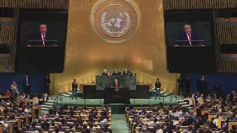 Trump Stuns UN with Fiery Speech, Threatens Iran and Criticizes Global Regulation