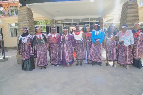 [PHOTOS] Women Senators steal the show in Mijikenda attire at Malindi sitting