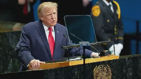 Trump threatens to ‘annihilate’ Iran in UN speech as officials from both countries meet on sidelines