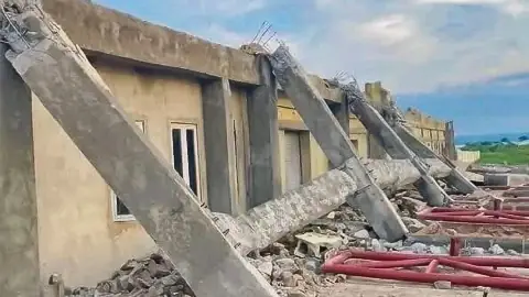 Windstorm damages Lafiagi mini stadium pavilion, group demands probe