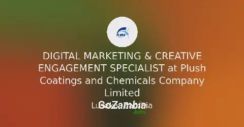 Plush Coatings and Chemicals Company Limited Seeks Digital Marketing Specialist
