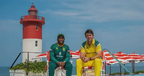 Temba Bavuma and Australia's stand-in captain Mitchell Marsh were able to relax ahead of the start of the ODI series in Durban on Thursday.