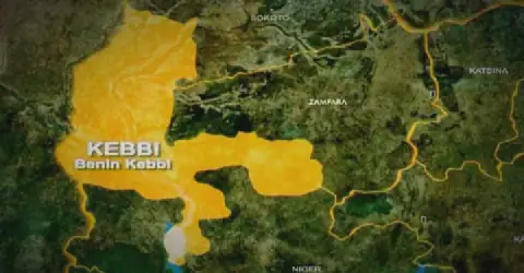 Map of Kebbi State. Photo Source: The Guardian Nigeria.