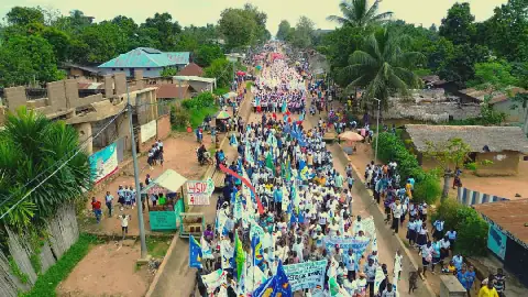 Marche de soutien aux institutions : Une mobilisation multiforme dans la province de Mongala