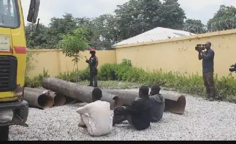FCT : NSCDC Arrests 3 Suspected Pipeline Vandals