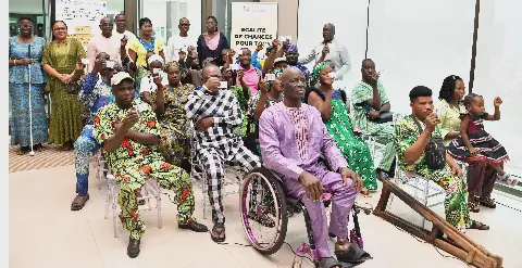 Benin Distributes 1,422 Equality Cards to People with Disabilities
