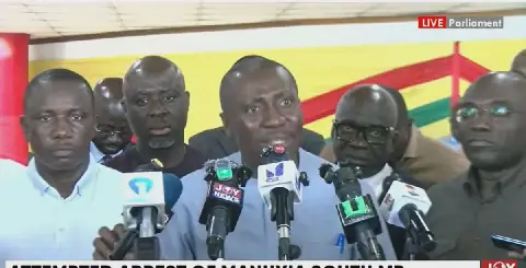 Minority Leader outlines procedure for security agencies seeking to arrest MPs