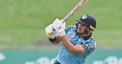 Eastern Cape Iinyathi captain Jerome Bossr in action during the CSA 1-Day Domestic Cup.