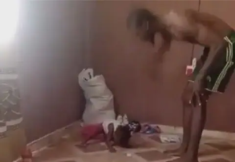 NAPTIP launches manhunt for man beating toddler in viral video