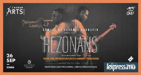 Mauritian Brothers Jérémie and Samuel Augustin to Debut at Caudan Arts Centre