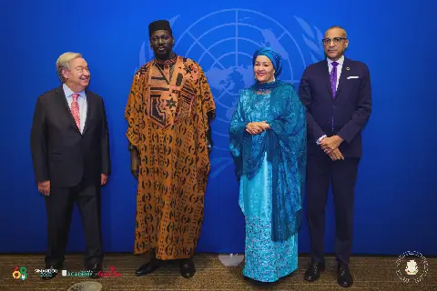 Guinean President Attends 81st UN General Assembly Session