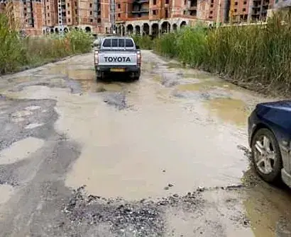 Algerian Town's Communal Road Project Faces Delays